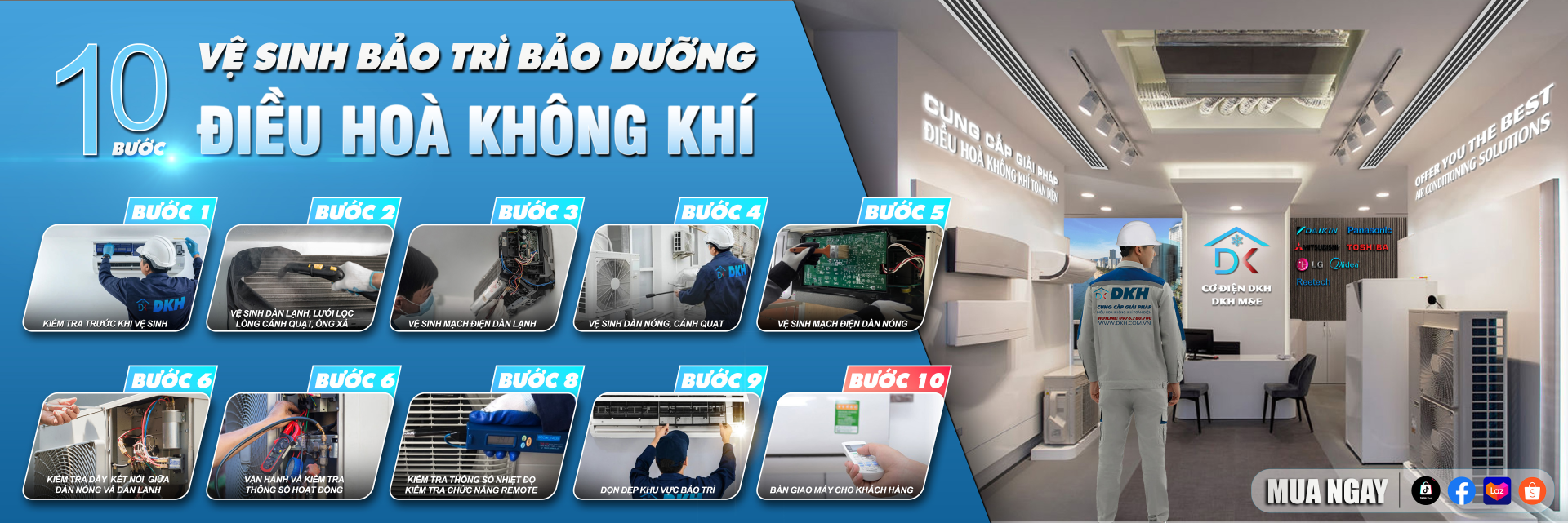 Vệ sinh máy lạnh